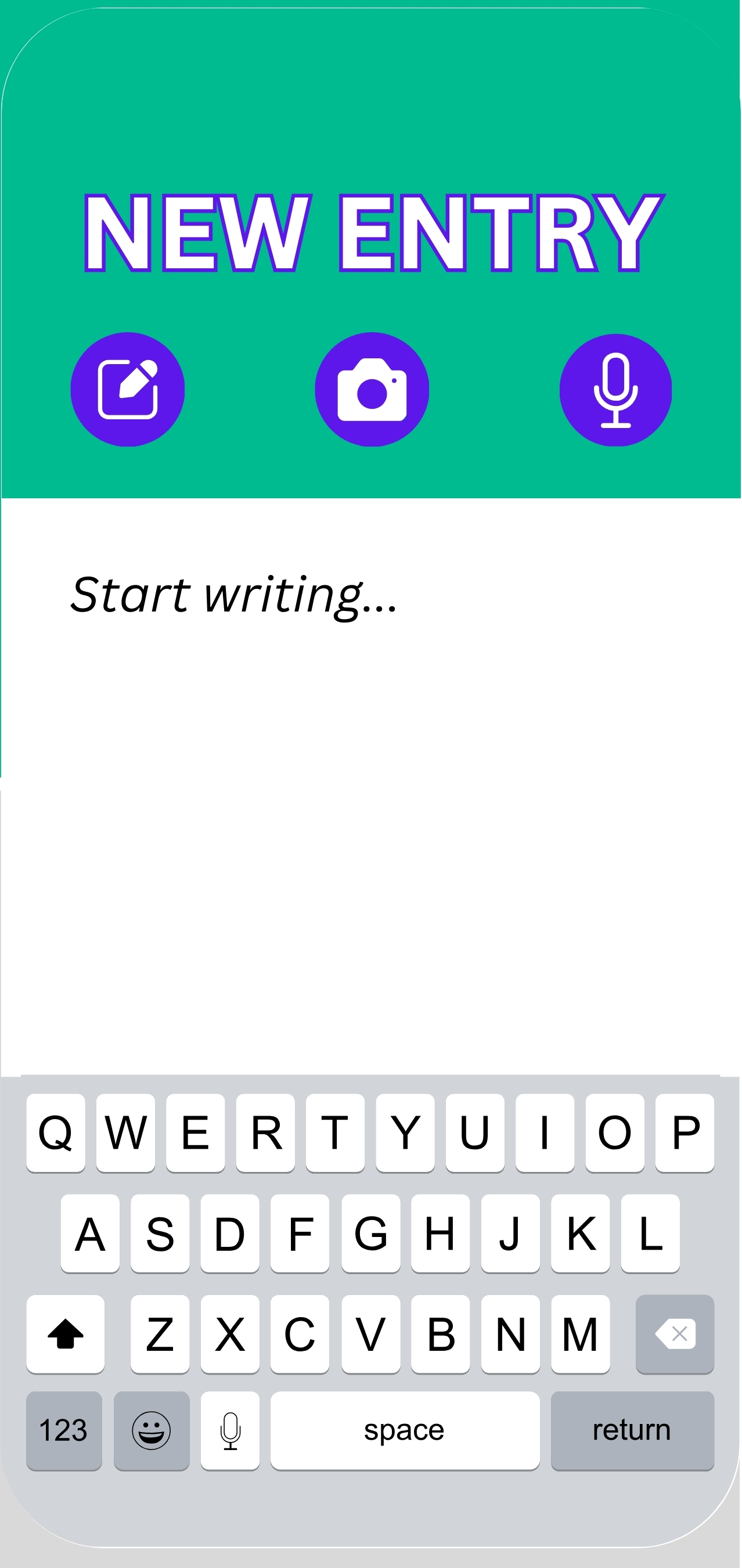 Journal Screen 2